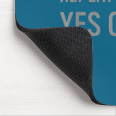 Lustiger Srts-Trainer-Spruch  Mousepad (Ecke)