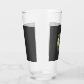 Lustiger St. Patrick�s Day Mops mit Bierkrug Glas (Rechts)