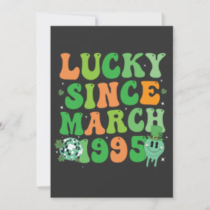 Lustiger St. Patrick's Day Glückspilz seit März 19 Einladung