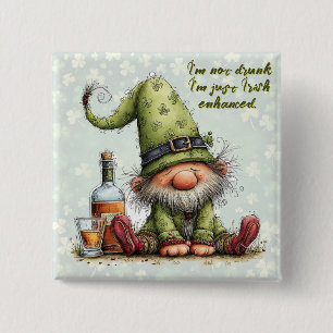 Lustiger St. Patrick's Day Humor Button