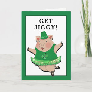 Lustiger St. Patrick's Day Karte