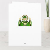 Lustiger St. Patrick's Day Karte (Rückseite)