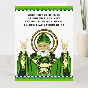 Lustiger St. Patrick's Day Karte