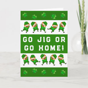 Lustiger St. Patrick's Day Karte