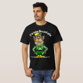Lustiger St. Patrick's Day Leprechaun T-Shirt (Vorne ganz)