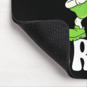 Lustiger St. Patricks Day sechs sieben bruh Kleebl Mousepad (Ecke)