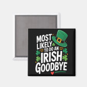 Lustiger St. Patricks Tag am wahrscheinlichsten ei Magnet (Vorderseite/Rückseite)