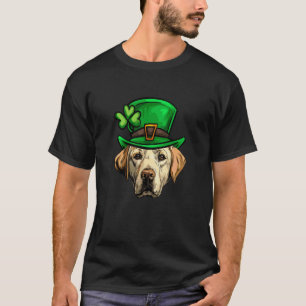Lustiger St. Patricks Tag Gelber Labrador Retrieve T-Shirt