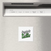 Lustiger St. Patricks Tag Irischer Stolz Shamrock  Magnet (In Situ (Geschirrspüler))