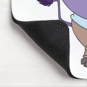 lustiger starker Stier Cartoon Mousepad (Ecke)