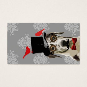 Lustiger steampunk Hund