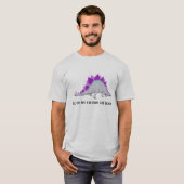 Lustiger Stegasaurus T - Shirt (Vorne ganz)