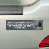 Lustiger steigender Stromkosten sarkastischer Spru Autoaufkleber (Auf Auto)