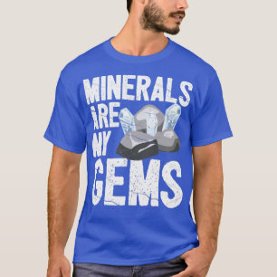 Lustiger Steinejagende Geologe Mineralien sind mei T-Shirt
