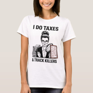 Lustiger Steuerberater CPA True-Crime-Junkie T-Shirt