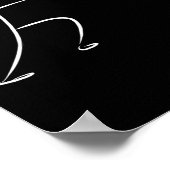 Lustiger Stickman-Disc-Golf-Spieler wirft Disc-Gol Poster (Ecke)