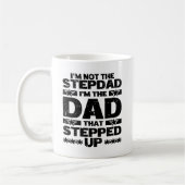 Lustiger Stiefvater, der Dad, der einsprang Bonus- Kaffeetasse (Links)