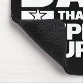 Lustiger Stiefvater, der Dad, der einsprang, Bonus Mousepad (Ecke)