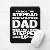 Lustiger Stiefvater, der Dad, der einsprang, Bonus Mousepad (Mit Mouse)
