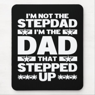 Lustiger Stiefvater, der Dad, der einsprang, Bonus Mousepad