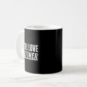 Lustiger Still Laettner Spruch Kaffeetasse (Vorderseite Links)
