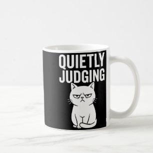 Lustiger, stiller, sarkastischer Katzenliebhaber,  Kaffeetasse