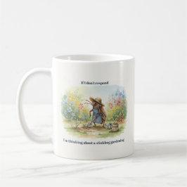Lustiger Stinkwanzen-Gartenbau skurriles Geschenk Kaffeetasse