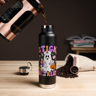 Lustiger Stock oder süße Behandlung niedliche Kran Trinkflasche