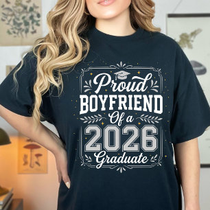 Lustiger stolzer Freund Abschlussklasse 2026  T-Shirt
