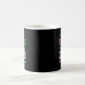 Lustiger stolzer Onkel eines Kindergartenabsolvent Kaffeetasse (Mittel)