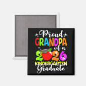 Lustiger stolzer Opa eines Kindergartenjahrgangs 2 Magnet (Vorderseite/Rückseite)