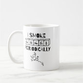 Lustiger Stoner-Tag Periodensystem Wissenschaft Th Kaffeetasse (Links)