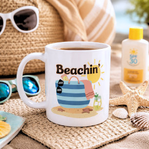 Lustiger Strand  Kaffeetasse