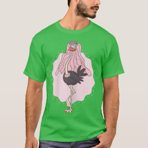 Lustiger Strauß Braut Hühnerparty für Frauen T-Shirt