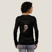 Lustiger Strauß Tri-Blend Shirt (Voller Rückseite)