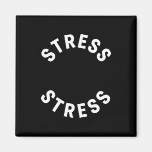 Lustiger Stress Ist Mein Verdienstorden Tee - Humo Magnet