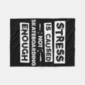 Lustiger Stress wird dadurch verursacht, dass man Fleecedecke (Vorderseite (Horizontal))