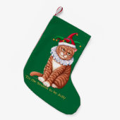 Lustiger Strumpf Kleiner Weihnachtsstrumpf (Vorderansicht (hängend))
