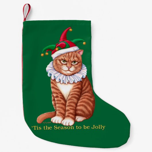 Lustiger Strumpf Kleiner Weihnachtsstrumpf (Vorderseite)
