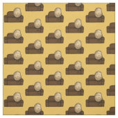 Lustiger Stubenhocker Stoff (Muster)