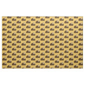 Lustiger Stubenhocker Stoff (Fat Quarter (45,7 x 55,9 cm))