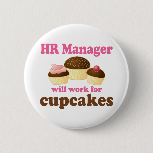 Lustiger Stunden-Manager Button (Vorderseite)
