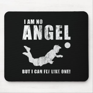 Lustiger Stürmer Stürmer Fußball Tor Sport Kopfbal Mousepad