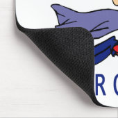 Lustiger Supergroßvater Mousepad (Ecke)