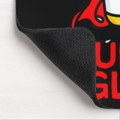 Lustiger Superkleber-Witz-Halloween-Kostüm-Superhe Mousepad (Ecke)