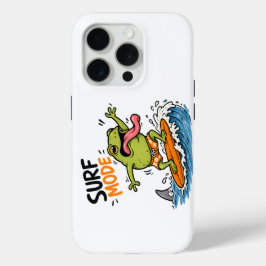 Lustiger Surf-Modus-Frosch|Lustiger Frosch Sommer  Case-Mate iPhone Hülle