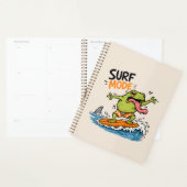 Lustiger Surf-Modus-Frosch|Lustiger Frosch Sommer Planer (Anzeige)