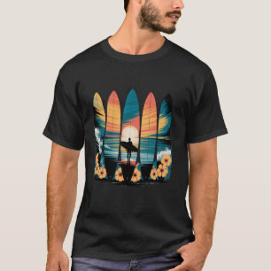 Lustiger Surfbrettliebhaber Strand Surfer Surfboar T-Shirt