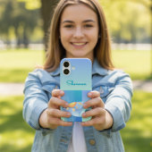 Lustiger Surfer Mädchen iPhone Case 16 Hülle
