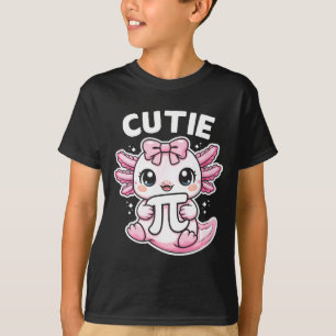 Lustiger süßer Axolotl-Symbol-Mathe-Lehrer Schatz  T-Shirt